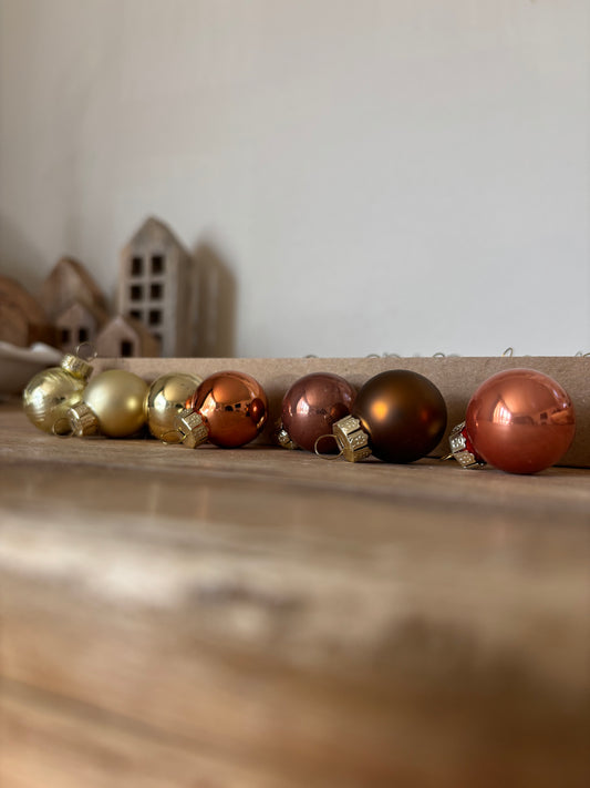 GLASS BALL ORNAMENTS